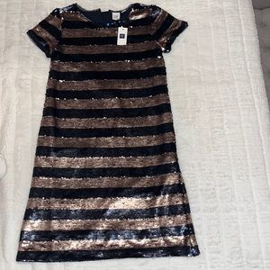 flipping sequins kids party dress